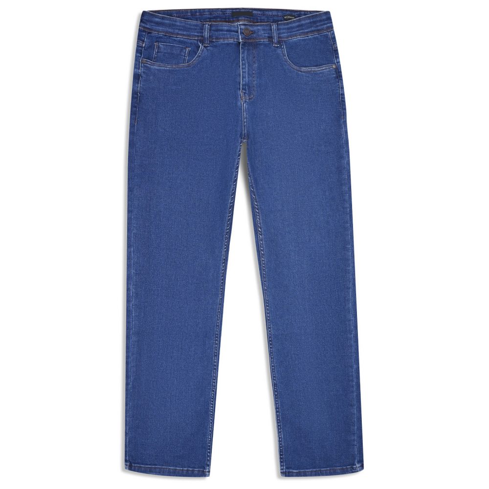 Custom Men's Denim Jeans with Logo Branding